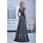 Christina Wu 17769 Lace Bodice V-Back Dress