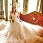GLS by Gloria GL3530 Long Sleeve Hug-Shoulder Neck Wedding Dress