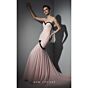 MNM Couture B1203 Sequin Sweetheart Neck Mermaid Pink Dress