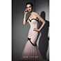 MNM Couture B1203 Sequin Sweetheart Neck Mermaid Pink Dress