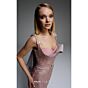 MNM Couture E0108 Watteau Train Column Sequin Dress