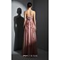 MNM Couture E0129 Crisscross Neck A-Line Strapless Dress