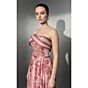 MNM Couture E0129 Crisscross Neck A-Line Strapless Dress