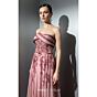 MNM Couture E0129 Crisscross Neck A-Line Strapless Dress