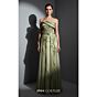MNM Couture E0129 Crisscross Neck A-Line Strapless Dress