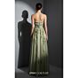 MNM Couture E0129 Crisscross Neck A-Line Strapless Dress