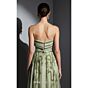 MNM Couture E0129 Crisscross Neck A-Line Strapless Dress
