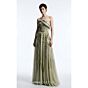 MNM Couture E0129 Crisscross Neck A-Line Strapless Dress