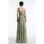 MNM Couture E0129 Crisscross Neck A-Line Strapless Dress