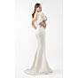 MNM Couture G2003 Asymmetric Neck Mermaid One-Shoulder Dress