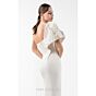 MNM Couture G2003 Asymmetric Neck Mermaid One-Shoulder Dress