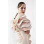 MNM Couture G2013 Ruffled Off The Shoulder Slim Dress
