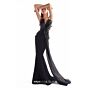 MNM Couture G2113 Side Drape V-Neck Mermaid Dress