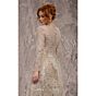 MNM Couture J02720 A-Line High Neck Vision Dress