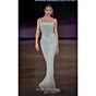MNM Couture J03553 Corset Bodice Pearl-Beaded Column Dress