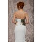 MNM Couture J03554 Strapless V-Neck Mermaid Dress
