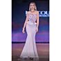 MNM Couture J03571 Peplum Waist Strapless Mermaid Dress