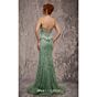 MNM Couture J03585 Corset Bodice Peplum Mint Dress