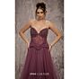 MNM Couture J03608 Sweetheart Neck A-Line Peplum Dress