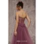 MNM Couture J03608 Sweetheart Neck A-Line Peplum Dress