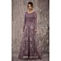 MNM Couture J03621 A-Line Long Sleeve Scoop Neck Dress