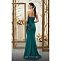 MNM Couture N0700 Strapless Mermaid Asymmetric Neck Dress
