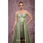 MNM Couture Q2024 High Low Strapless A-Line Dress