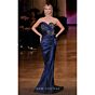 MNM Couture Q2908 Strapless Sweetheart Neck Brocade Mermaid Dress