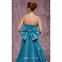 MNM Couture Q5574 Bow Train Strapless Mermaid Dress