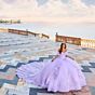 Princesa by Ariana Vara PR30161 Beaded Puff Sleeve Sweet 16 Gown