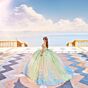 Princesa by Ariana Vara PR30162 Illusion Corset Bodice Sweet 16 Gown
