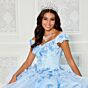 Princesa PR30113 Layered Skirt 3D Flowers Quinceanera Dress