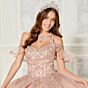 Princesa PR30118 Tiered Skirt Strappy Back Quinceanera Gown