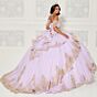 Princesa PR30118 Tiered Skirt Strappy Back Quinceanera Gown