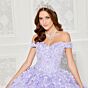 Princesa PR30120 Floral Appliques Detachable Cape Quince Dress