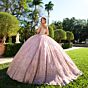Princesa PR30132 Beaded Bodice Off The Shoulder Quinceanera Dress