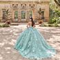 Princesa PR30133 3D Flowers Strapless Sweetheart Quinceanera Dress