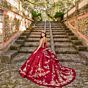 Princesa PR30139 Detachable Train Draped Straps Quinceanera Gown