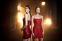 Aerie Couture 808 Spaghetti Strap Embellished Dress
