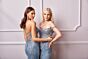 Aerie Couture 251 Illusion Corset Bodice Embellished Dress