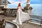 Alyce Paris 7100 Cowl Neck Open Back Bridal Dress