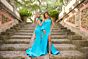 Ava Presley 38905 Ruffle Sleeve Decollete Cutout Dress