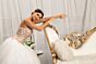 Elizabeth K GL1973 Sequin Bodice Sweetheart Neck Sweet 16 Dress