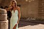 La Femme 32774 Illusion Back Embellished Strapless Dress