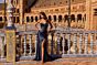 La Femme 33362 Bronze Sweetheart Neckline Strapless Dress