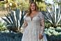 Mori Lee 3395 Lenora Removable Sleeve Open Back Plus Size Wedding Gown