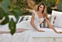 Mori Lee 4136 Marcella High Slit Off The Shoulder Wedding Gown