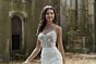 Mori Lee 4154 Phoebe Spaghetti Strap Cutaway Train Wedding Dress
