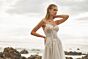 Mori Lee 15024 Melinda Sheer Bodice Spaghetti Straps Wedding Gown