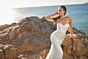 Mori Lee 15035 Mindy Tie Back Pleated Bodice Wedding Dress
